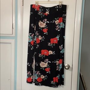 Petite Floral Maxi-Skirt XL